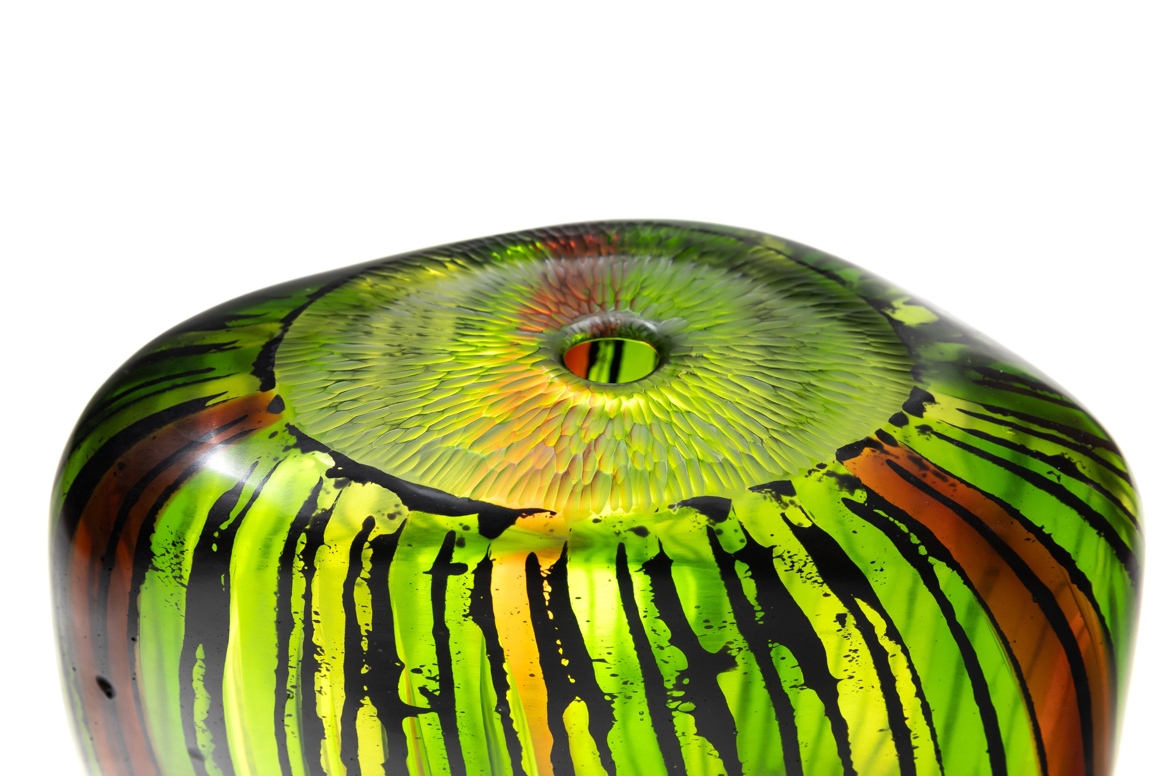 CORTECCE　MULTICOLORED（GREEN） | MICHELA CATTAI