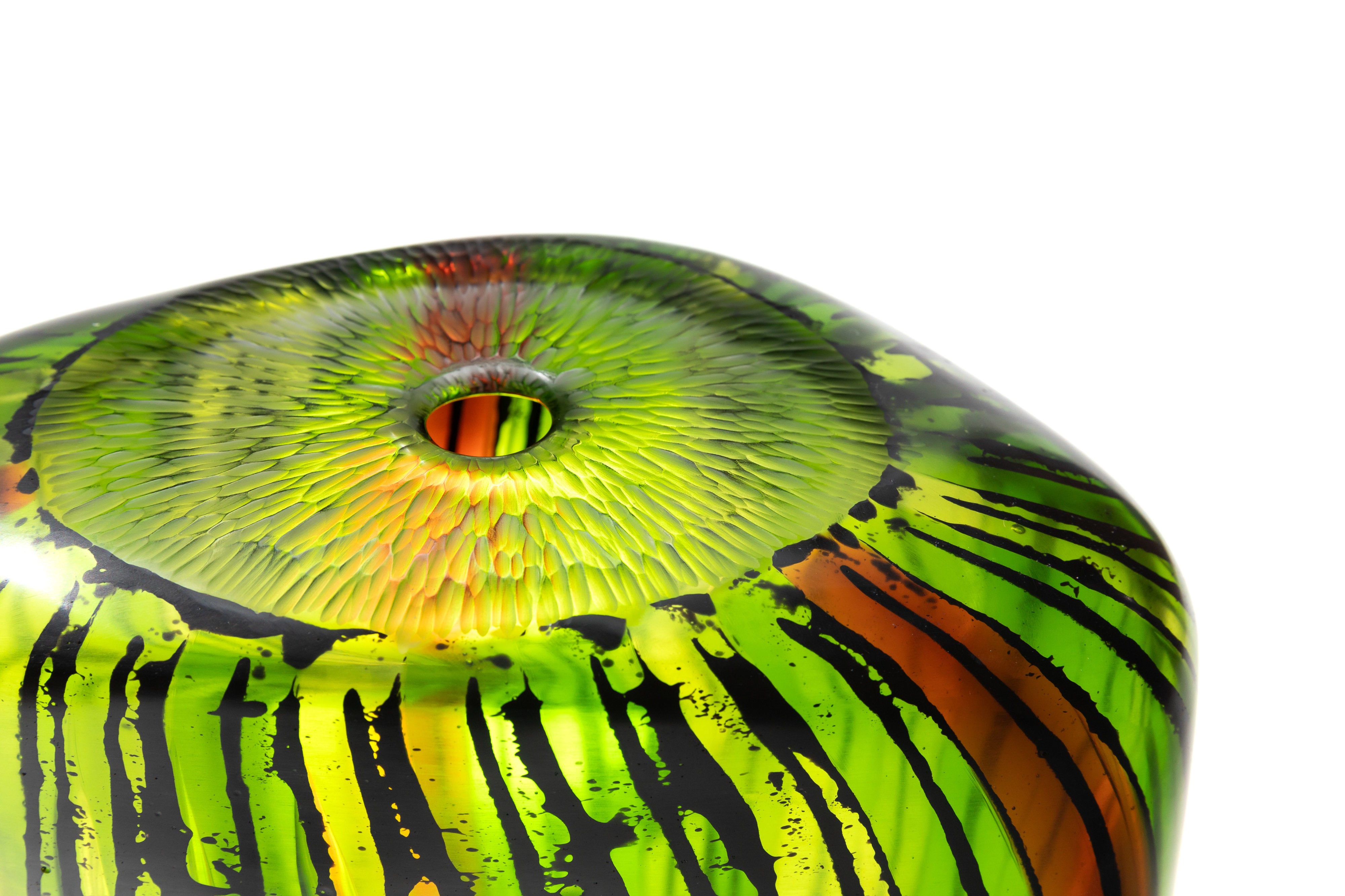 CORTECCE　MULTICOLORED（GREEN） | MICHELA CATTAI