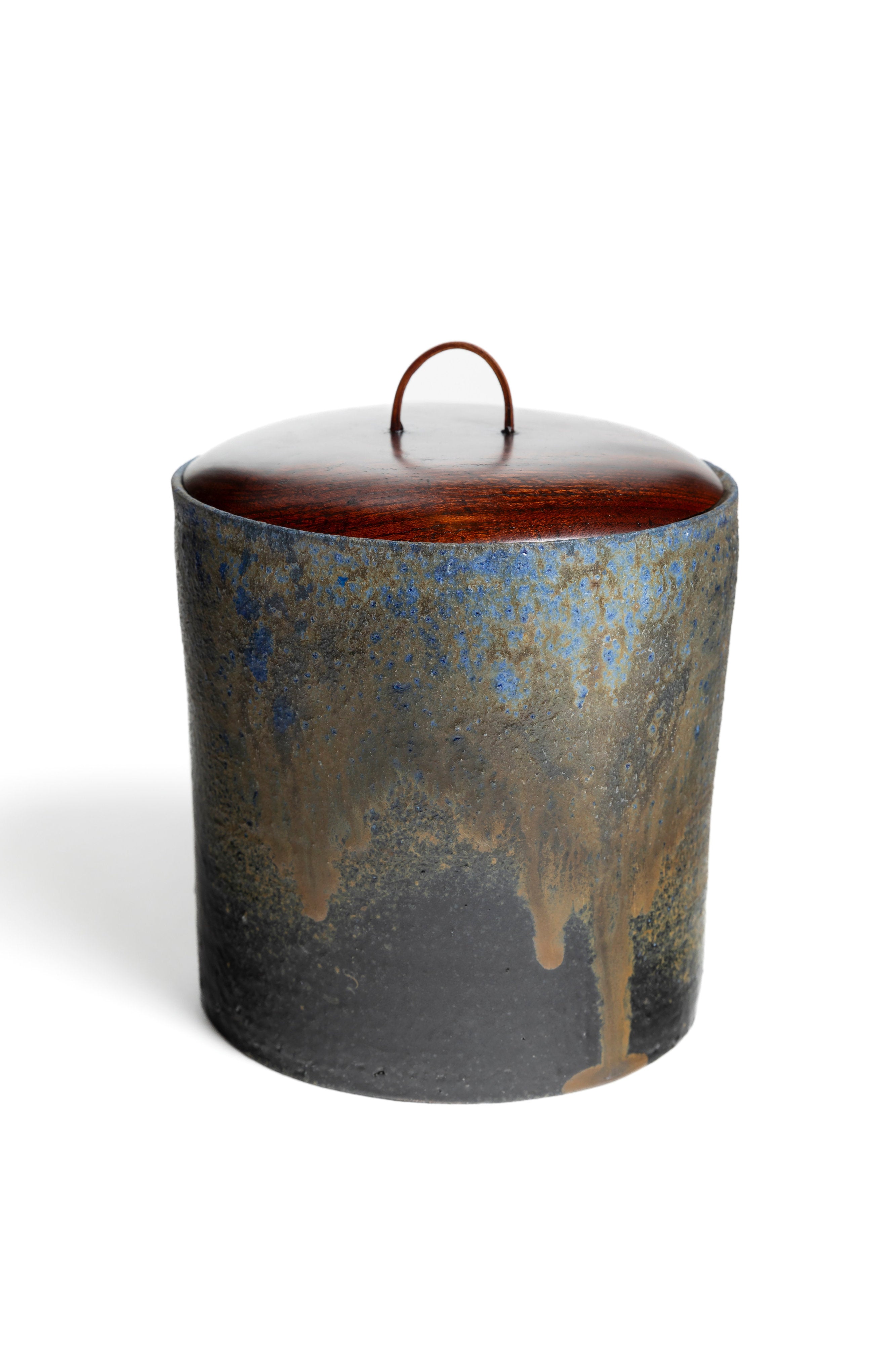 蒼変黒水指 | 後関 裕士