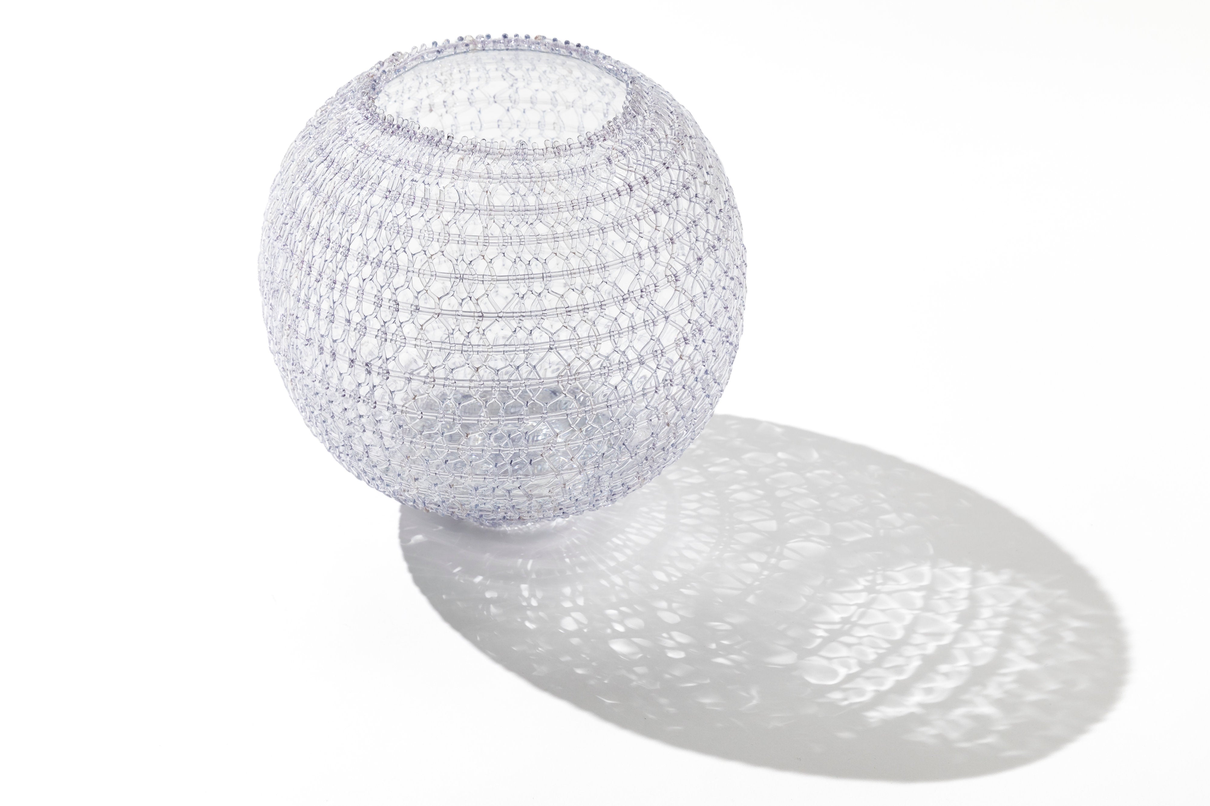 Woven vessel 撫子｜竹岡 健輔 ｜ガラス