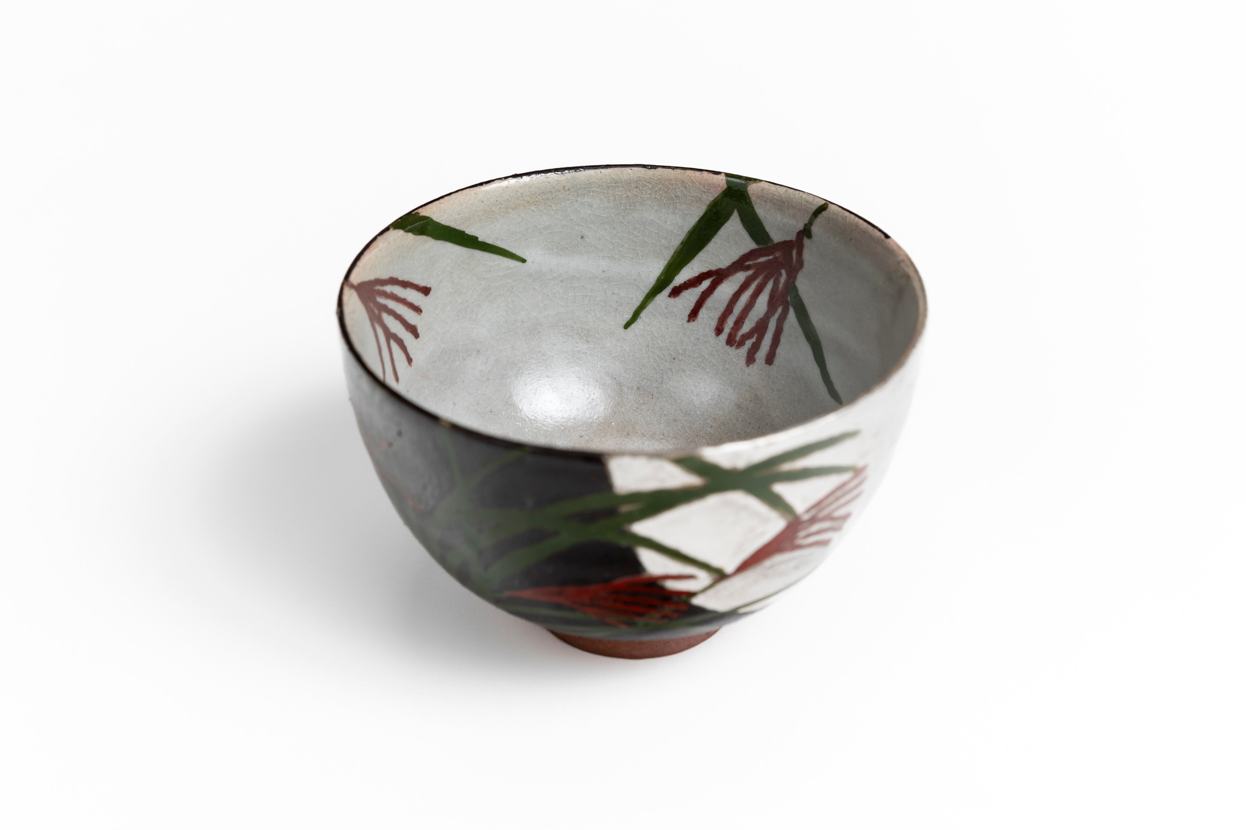 仁清写 月に芒の絵茶碗 | 田端 志音