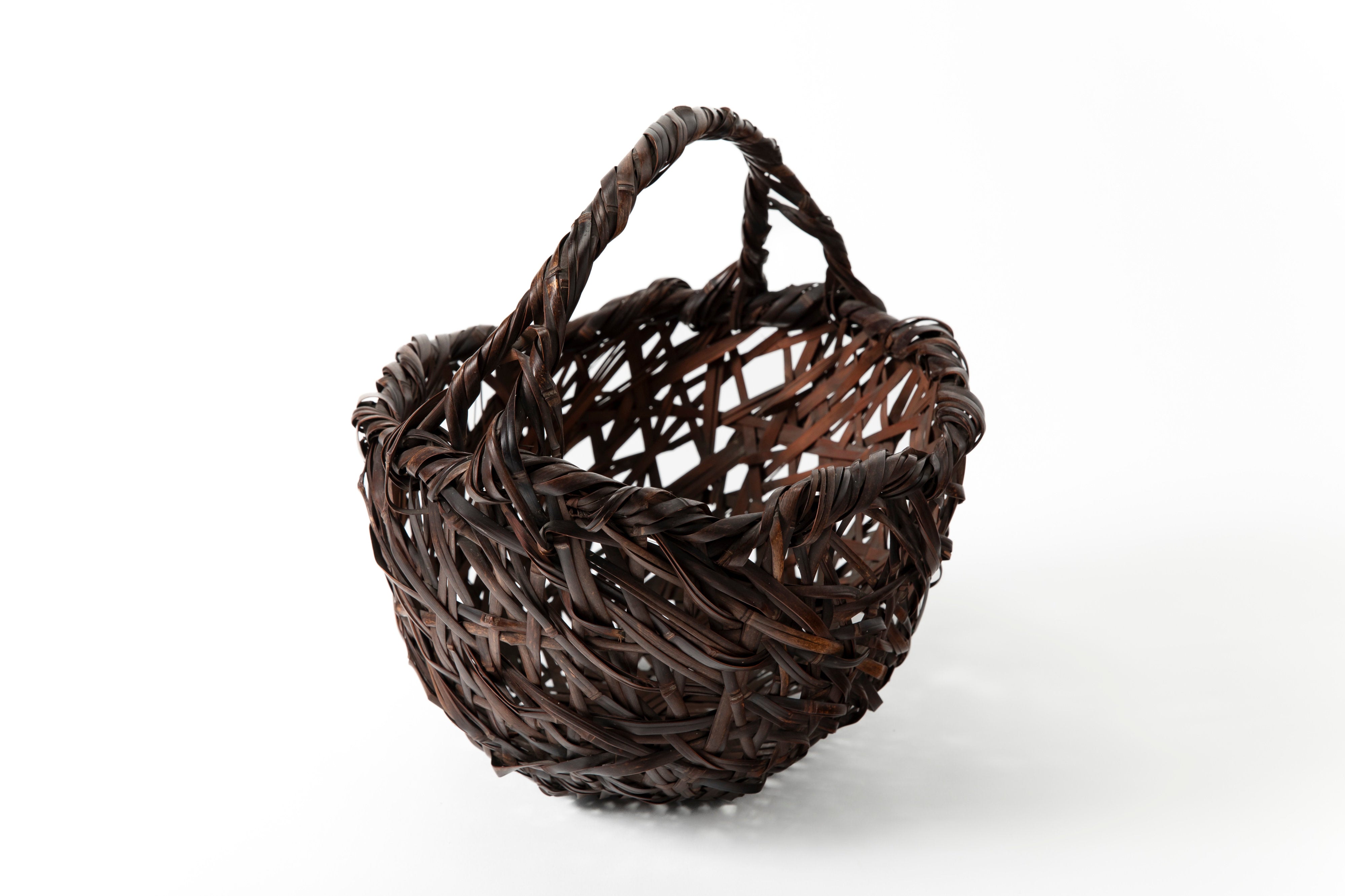 無銘 黒竹花籃 | 斎藤正光 監修