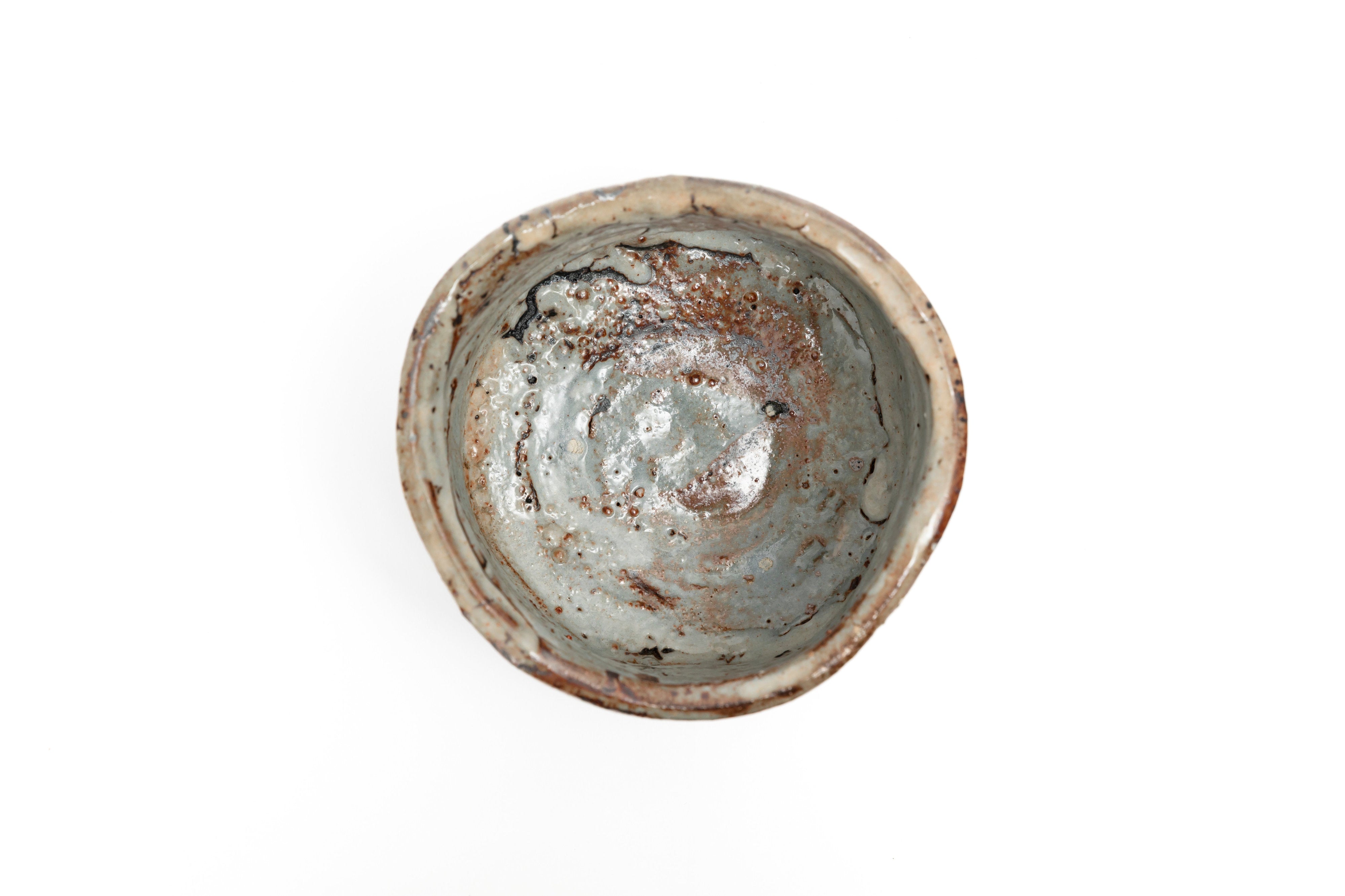 Mouse Shino tea bowl