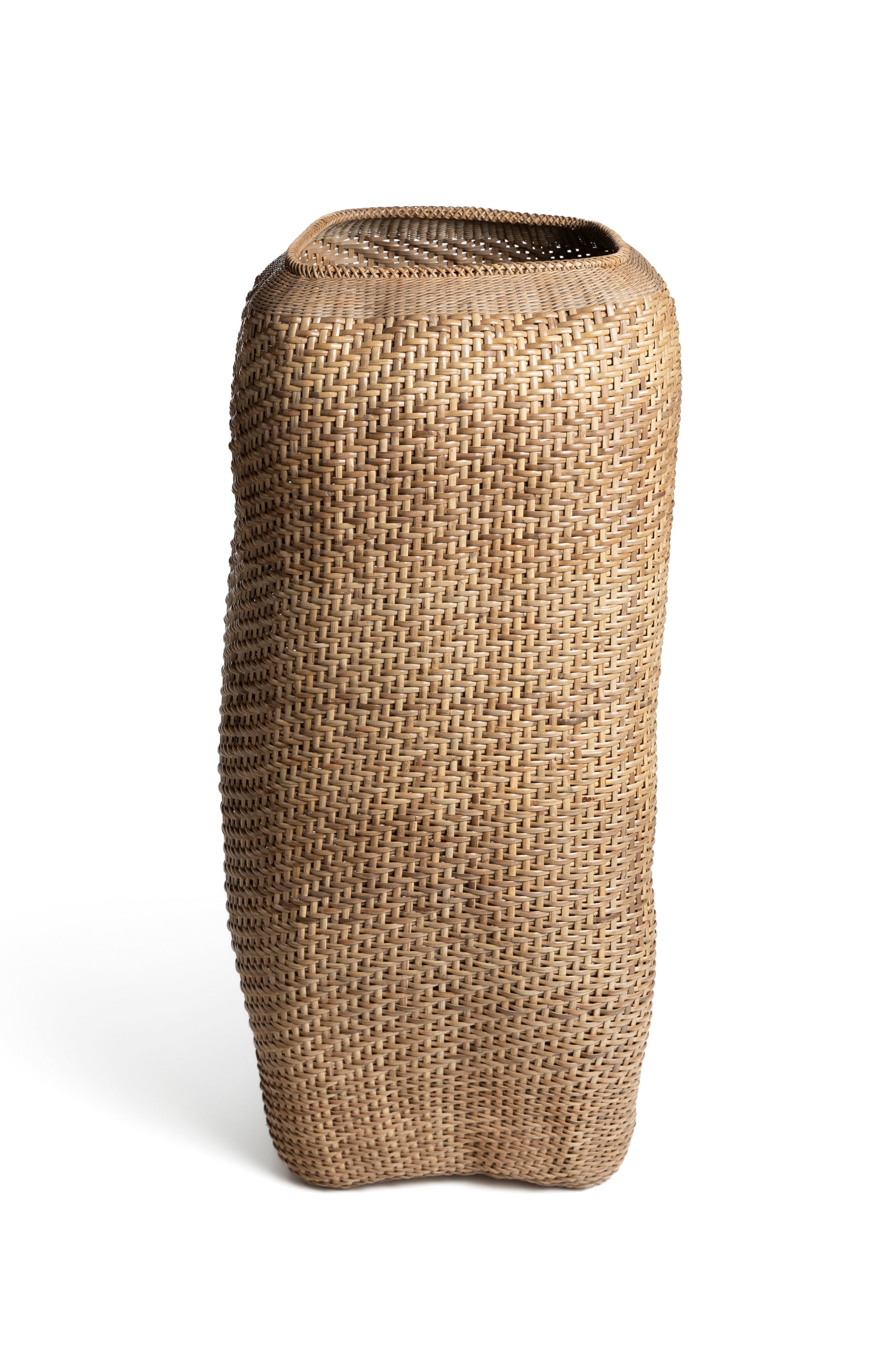 銹籐網代編玄籠 素望 | 川口 淳平