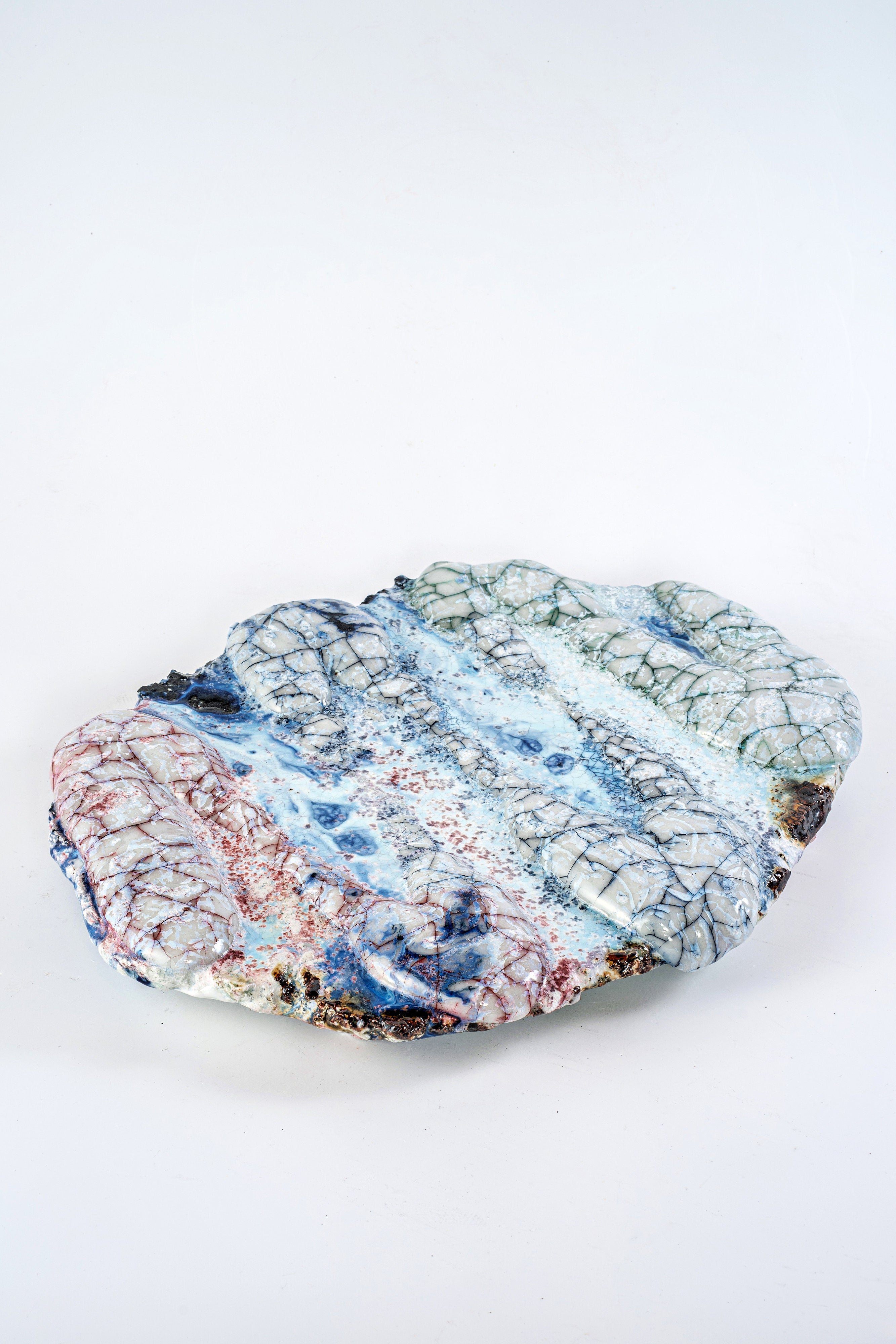 Hybrid Ofuke ＆ White Glaze Plate | 氏家 昂大