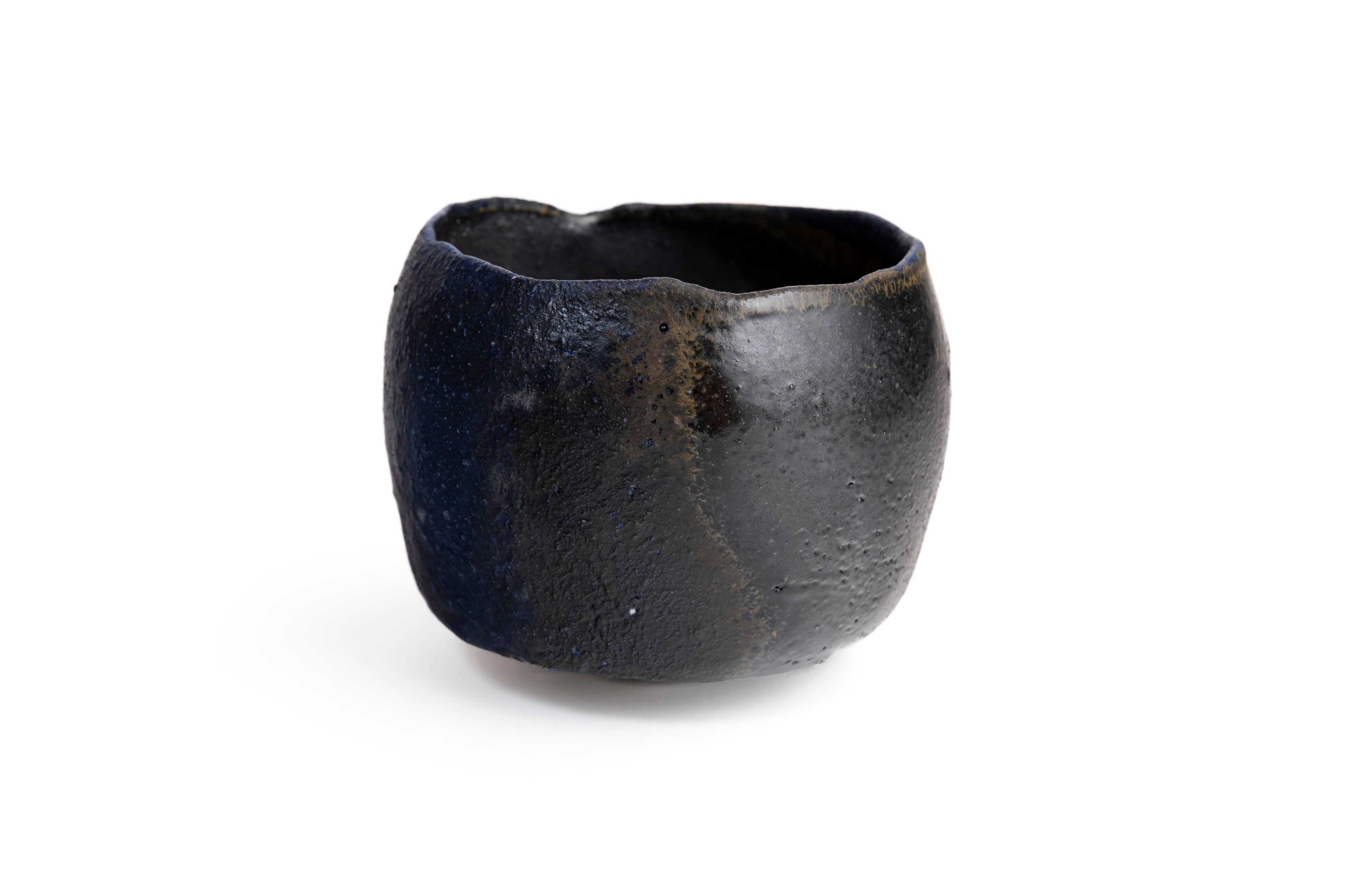 蒼変黒茶盌 | 後関 裕士