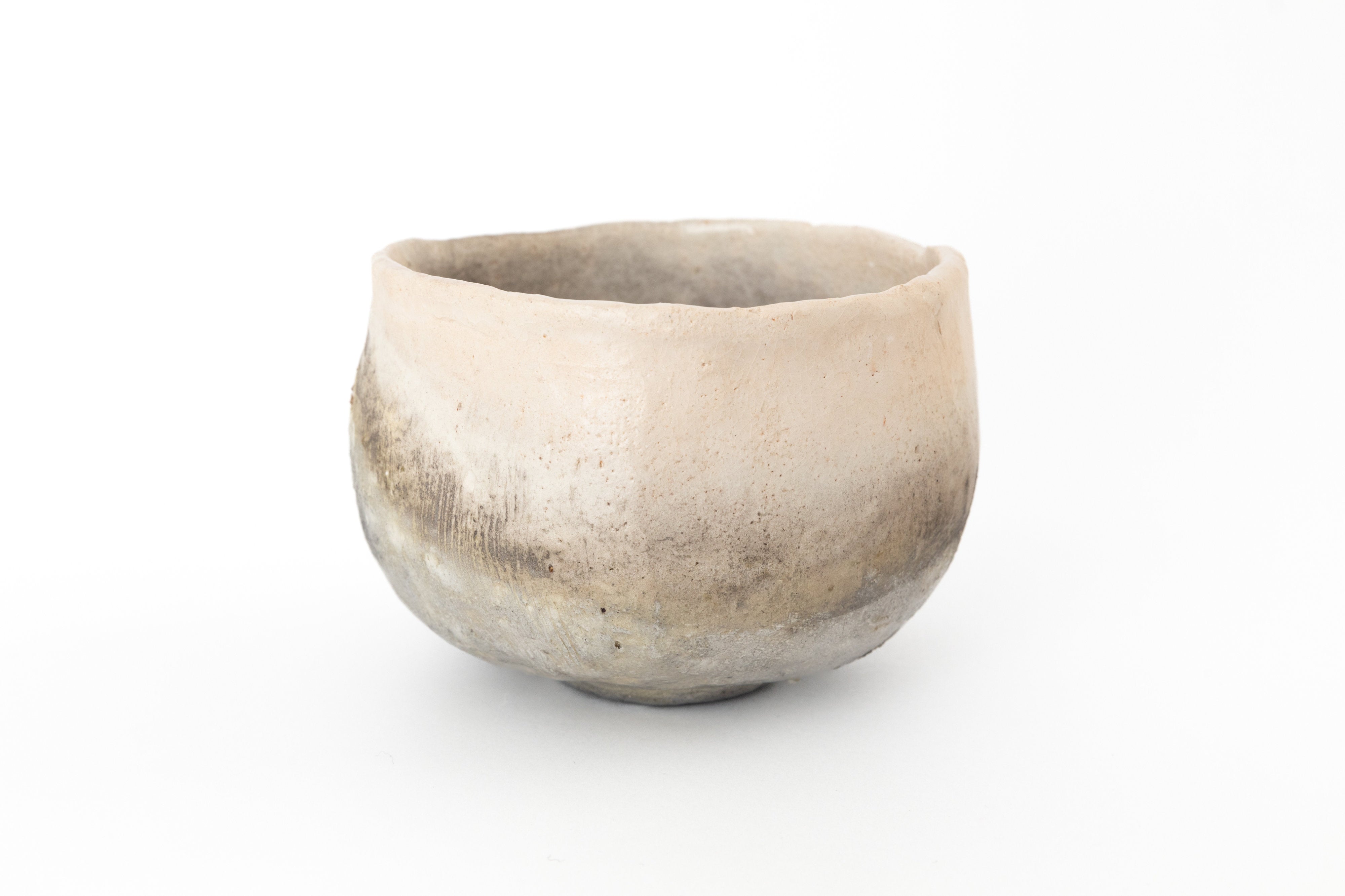 白楽茶碗 - White Raku Tea Bowl | 田端 志音