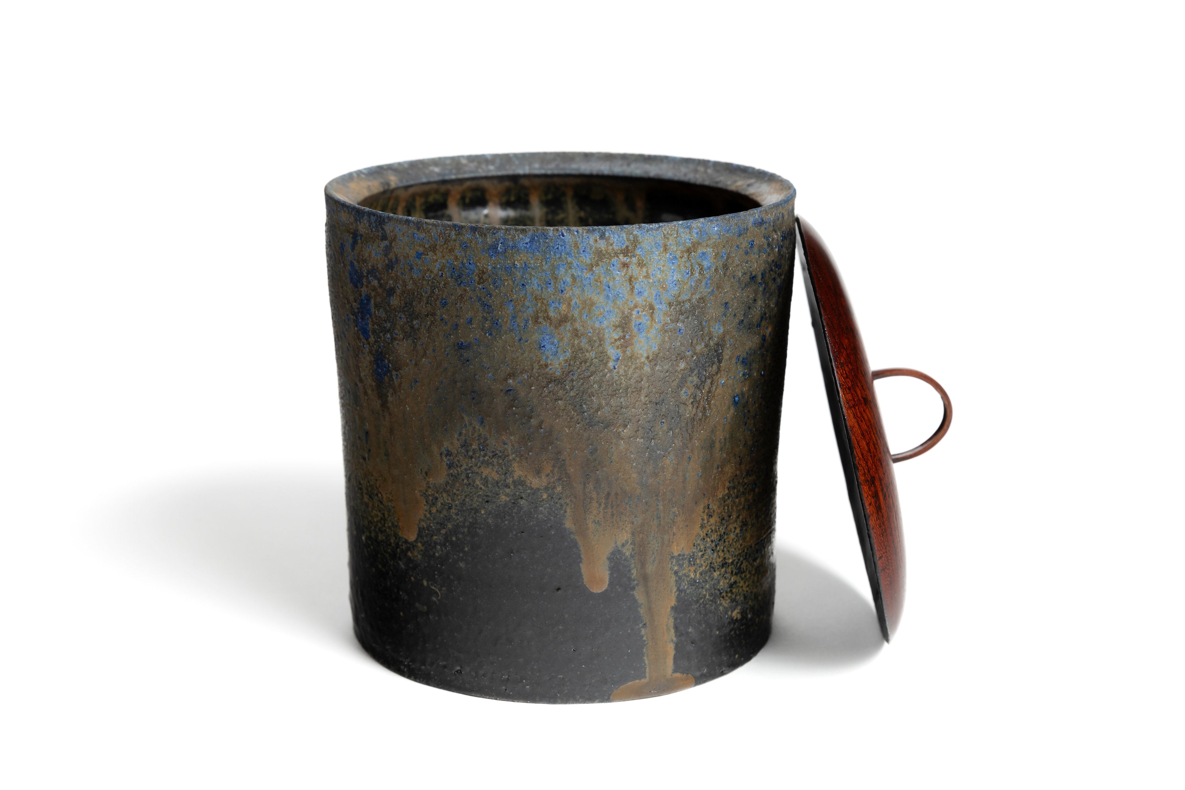 蒼変黒水指 | 後関 裕士