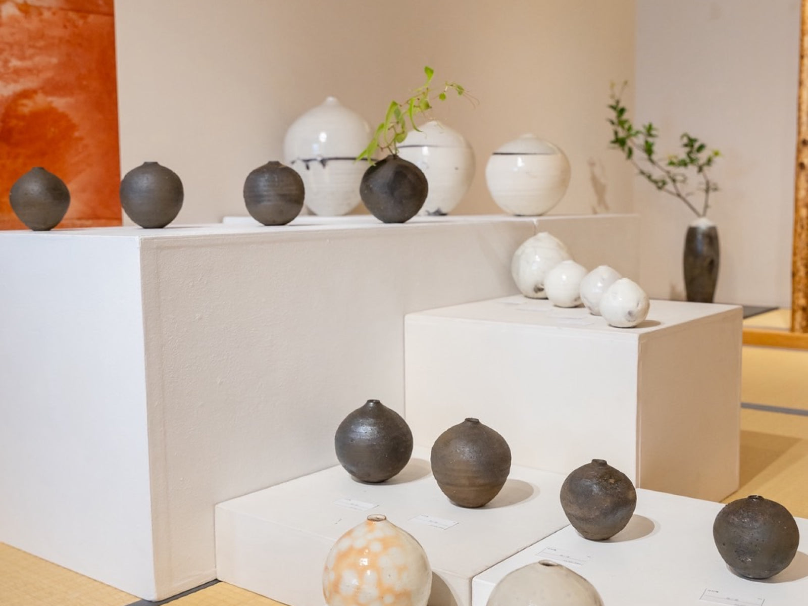 辻村 塊 黒と白の群陶