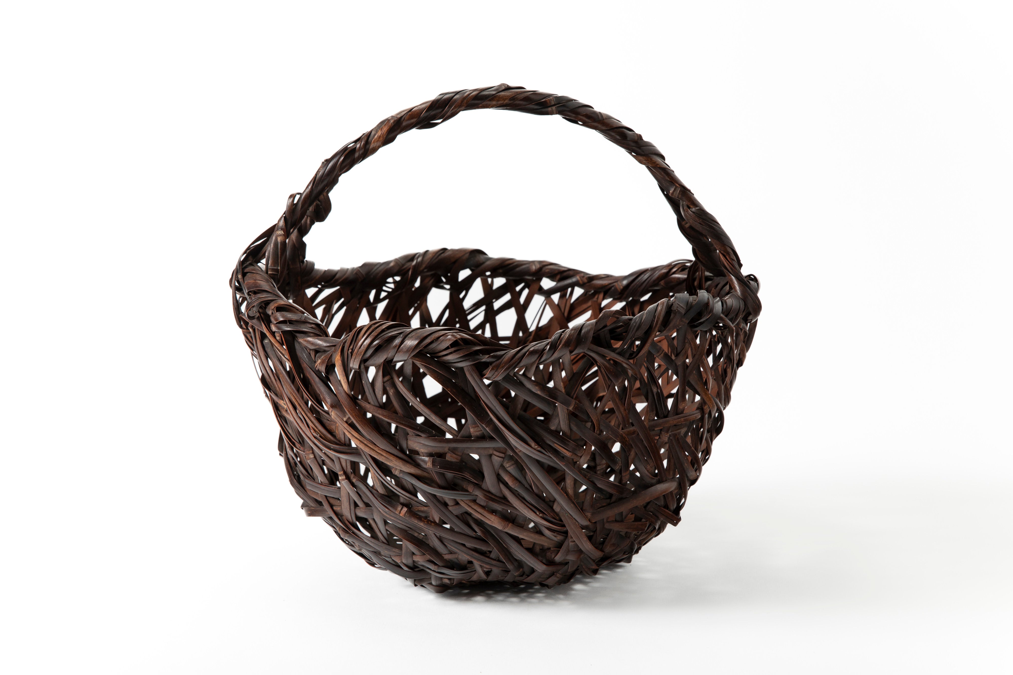 無銘 黒竹花籃 | 斎藤正光 監修