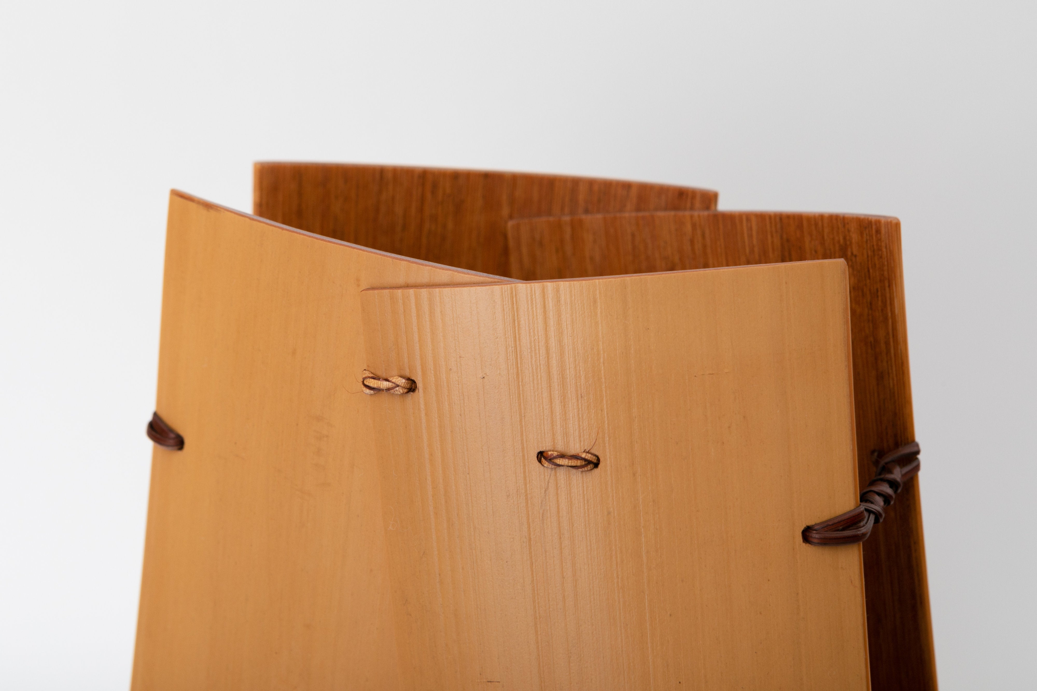 松本破風 作 『のし竹花入』 Noshi Bamboo Flower Vase