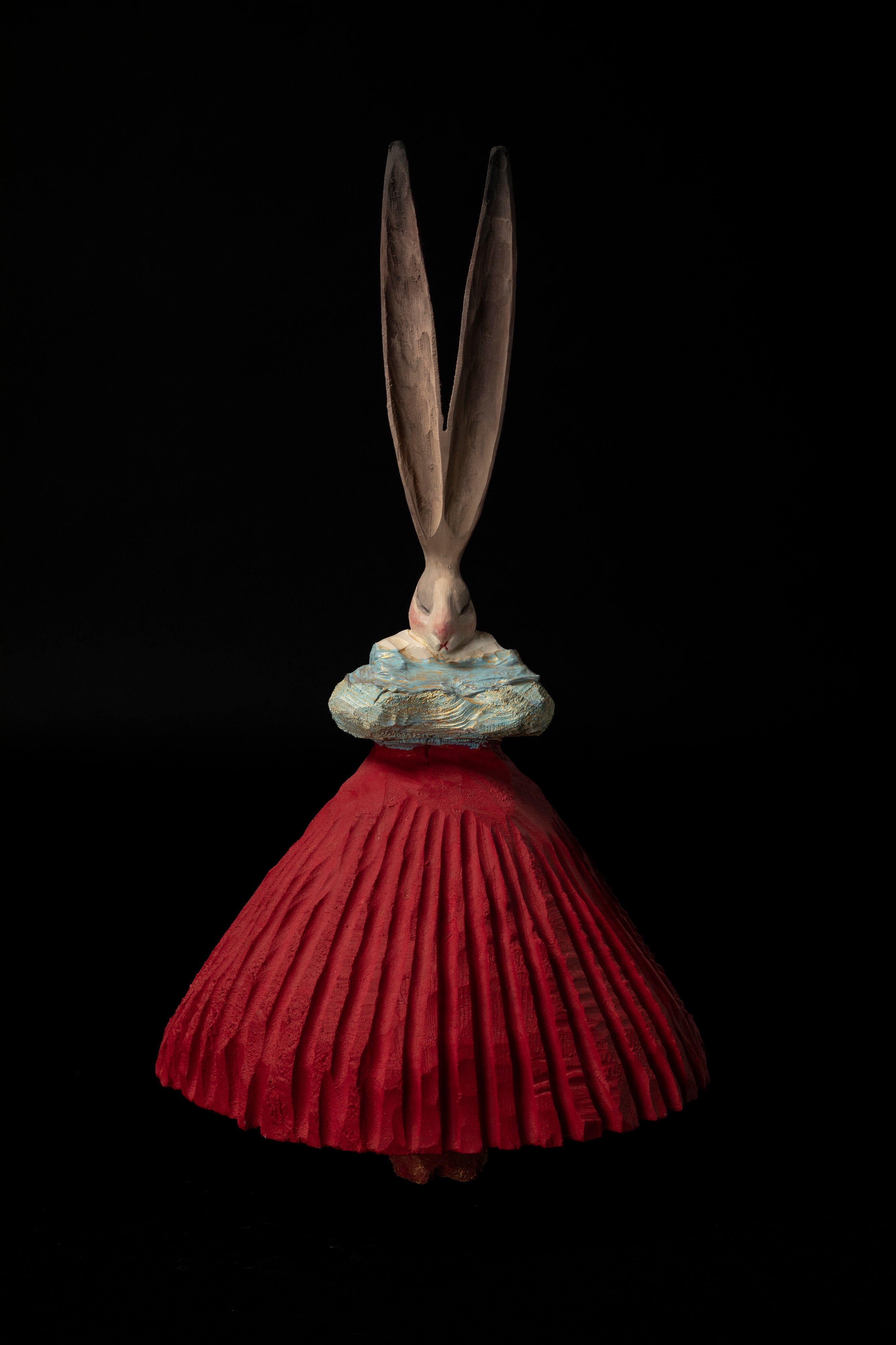 十時孝好展 霜月の「UMA」と「USAGI」