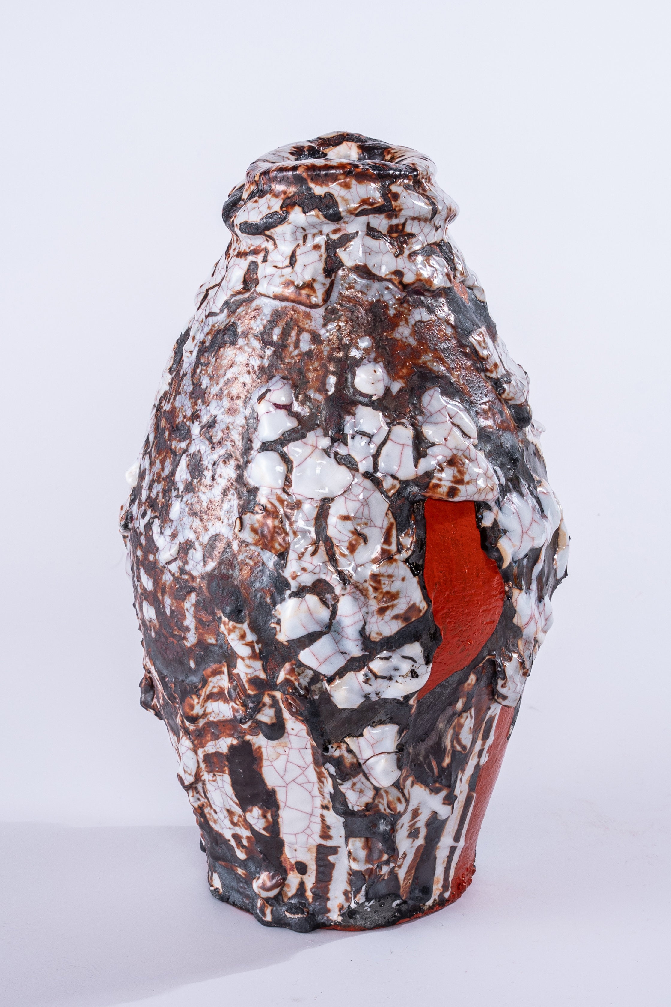 Nezumi Shino Vase | 氏家 昂大