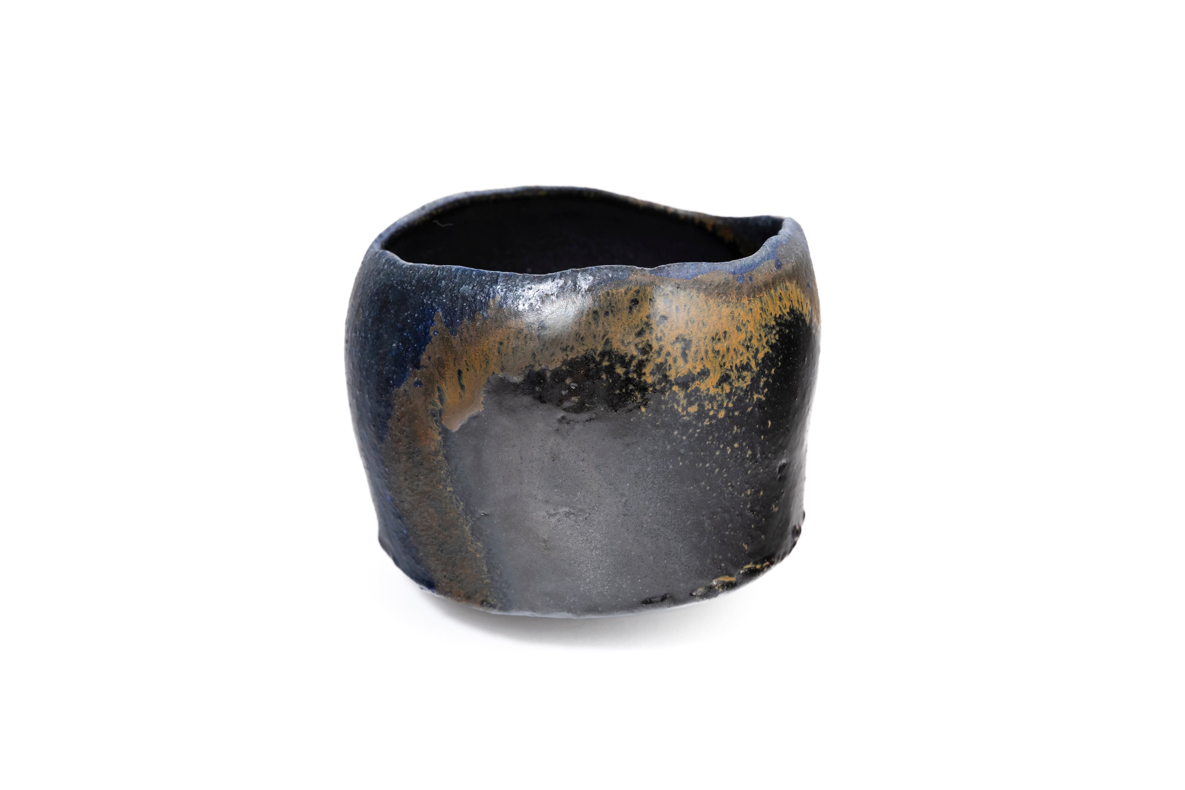 蒼変黒茶盌 | 後関 裕士