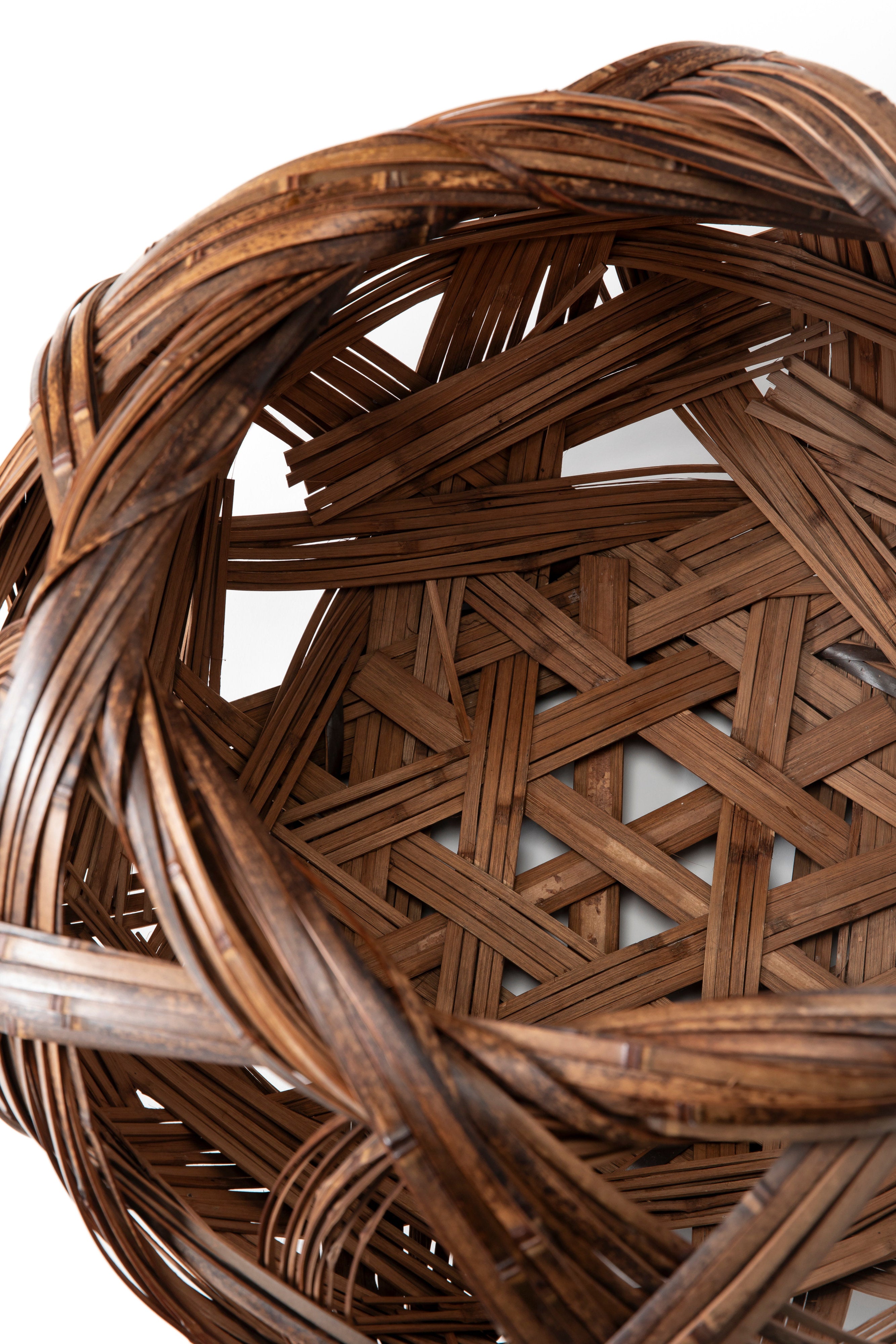 無銘 虎竹荒編大籃 | 斎藤正光 監修