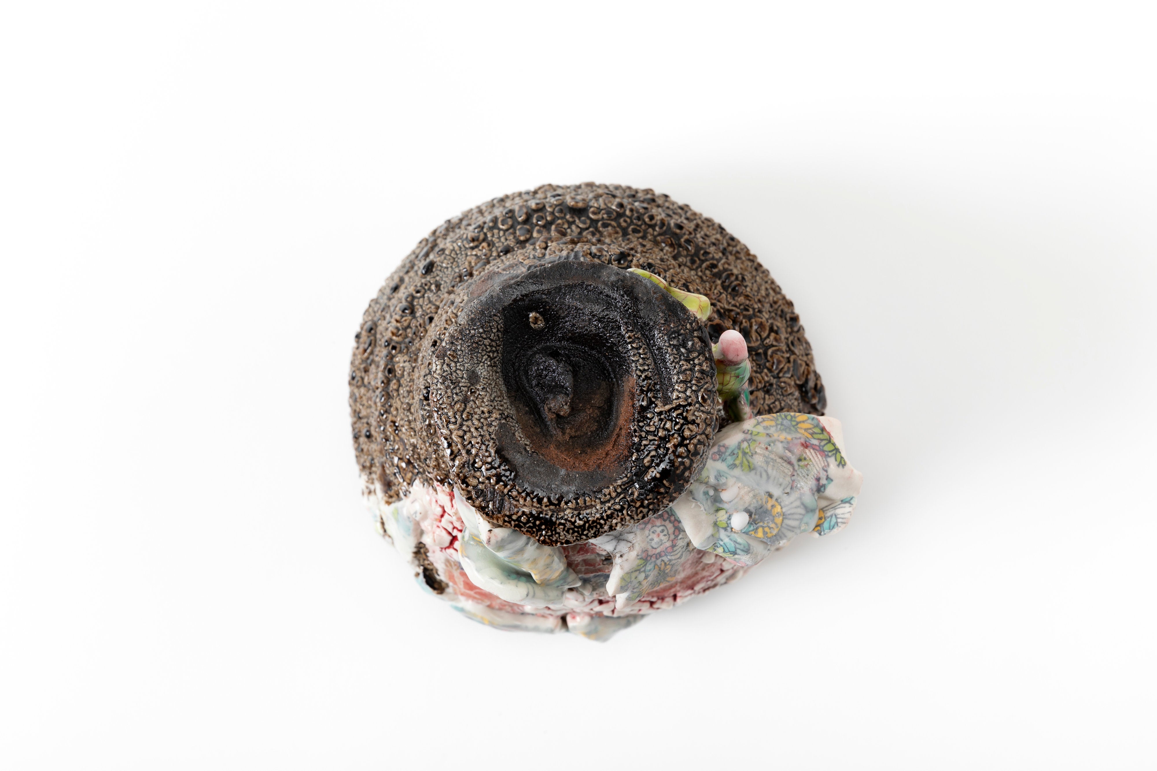 Karatsu Flower Painting　Tea Bowl | 氏家 昂大