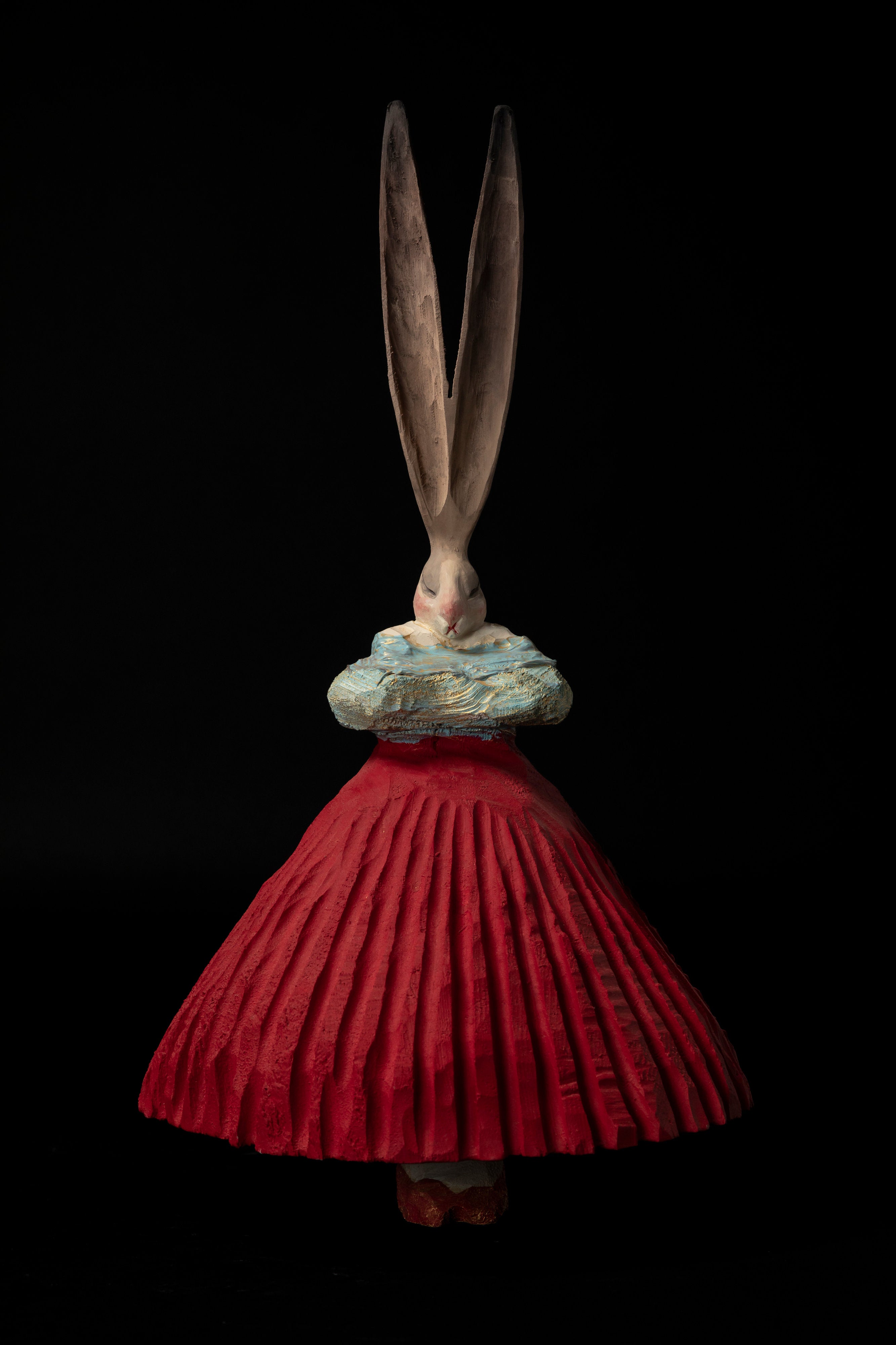 十時孝好展 霜月の「UMA」と「USAGI」