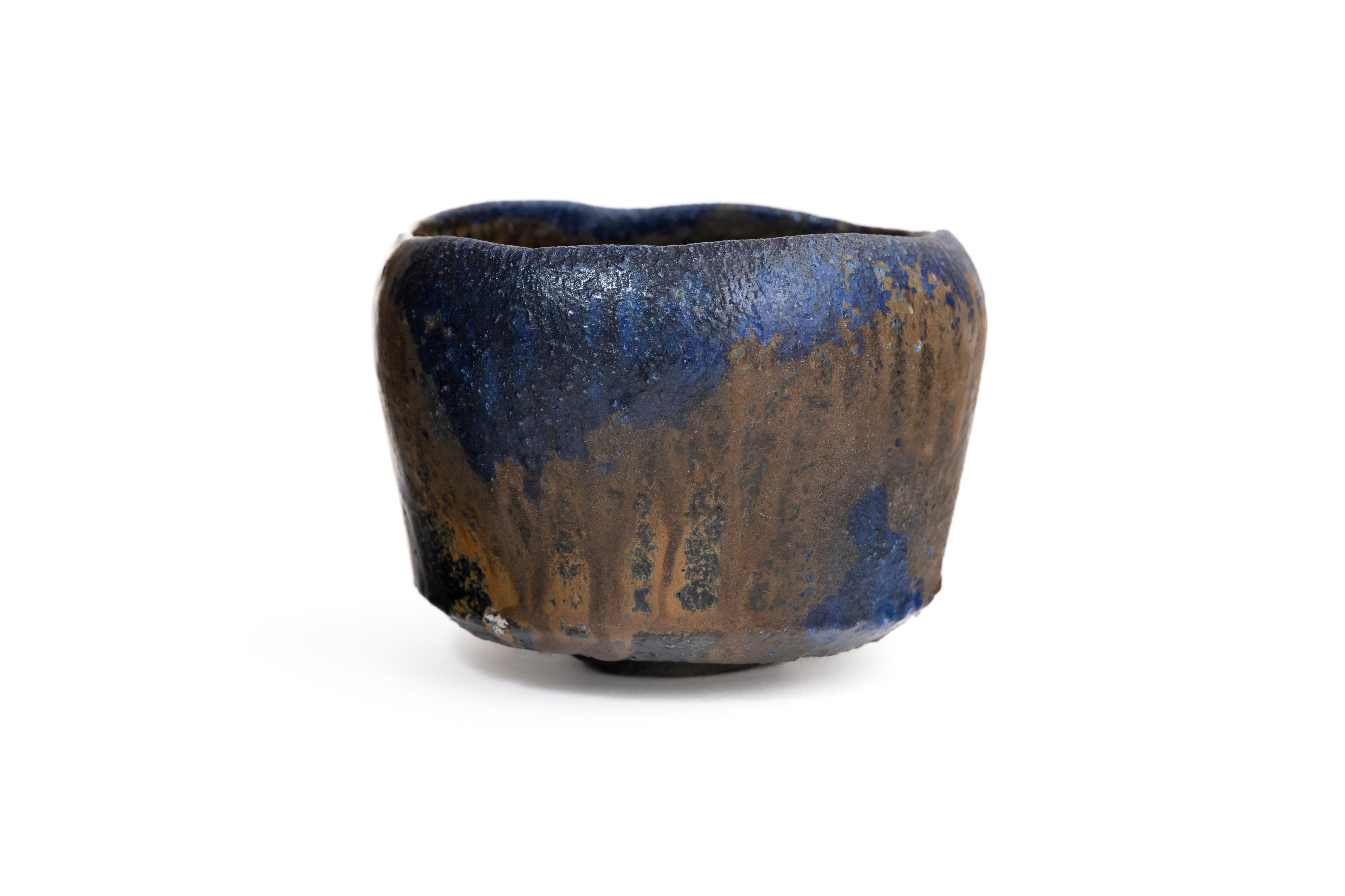 蒼変黒茶盌 | 後関 裕士