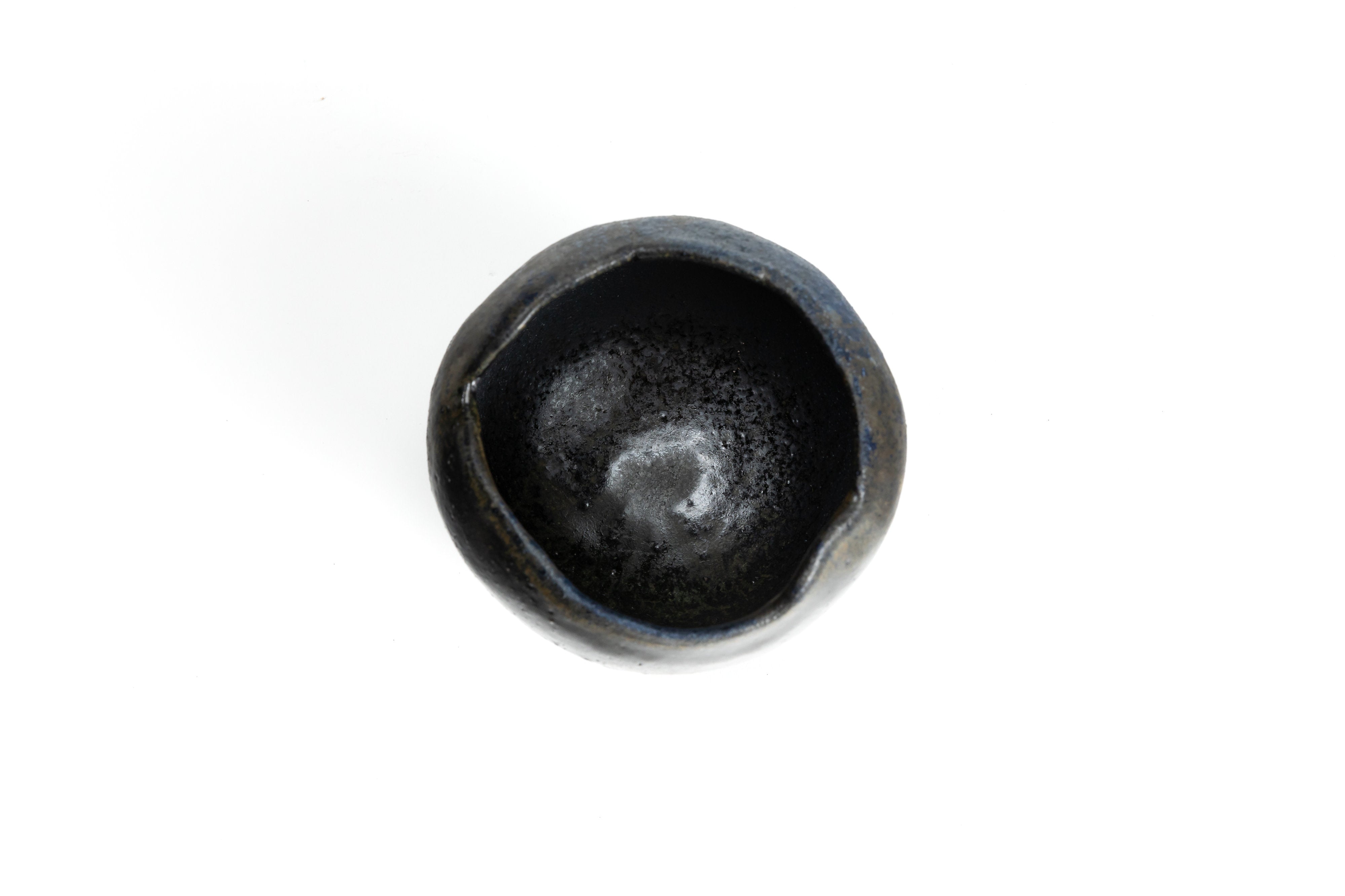 蒼変黒茶盌 | 後関 裕士