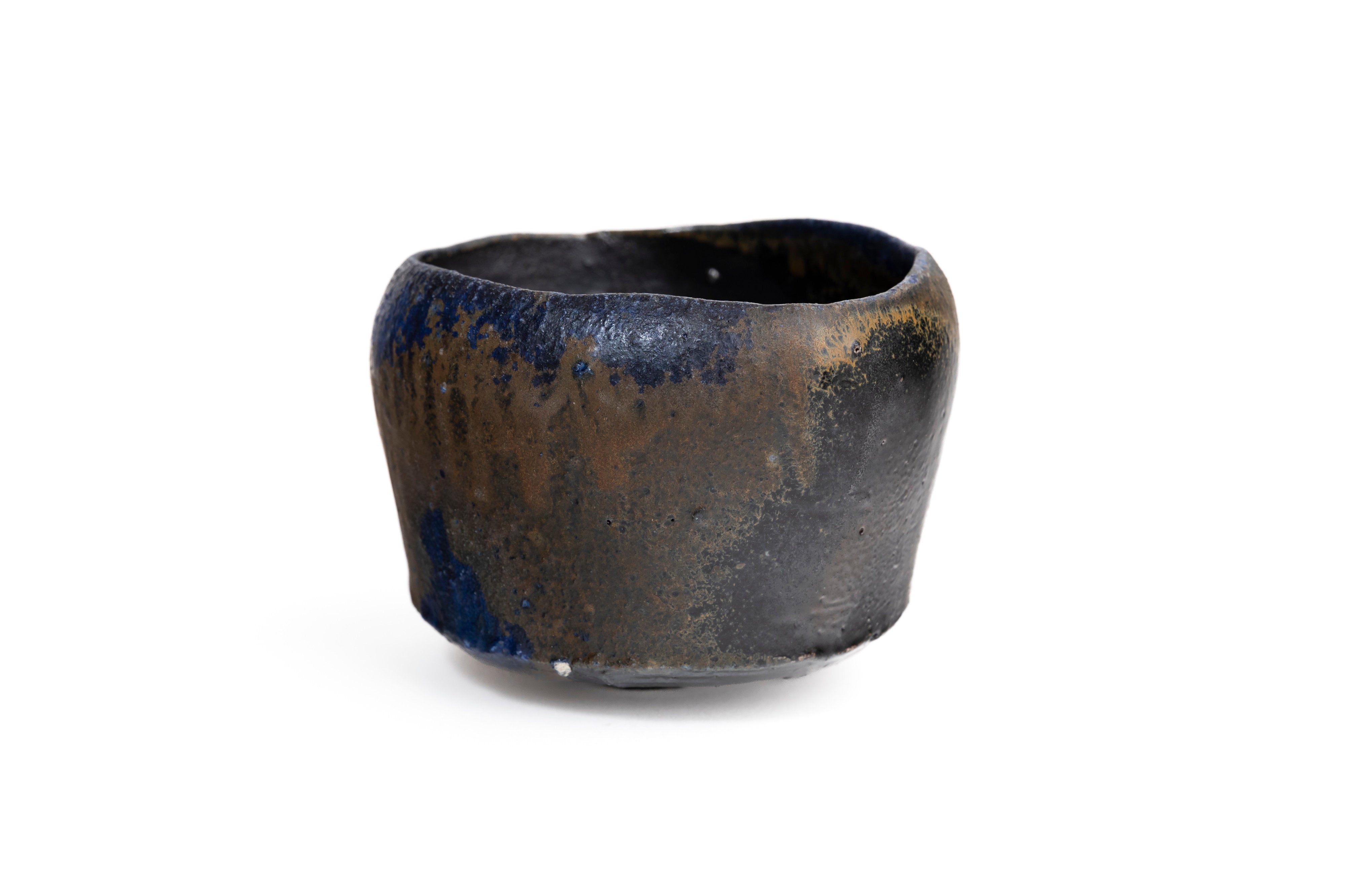 蒼変黒茶盌 | 後関 裕士